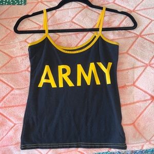 Cute army tank top